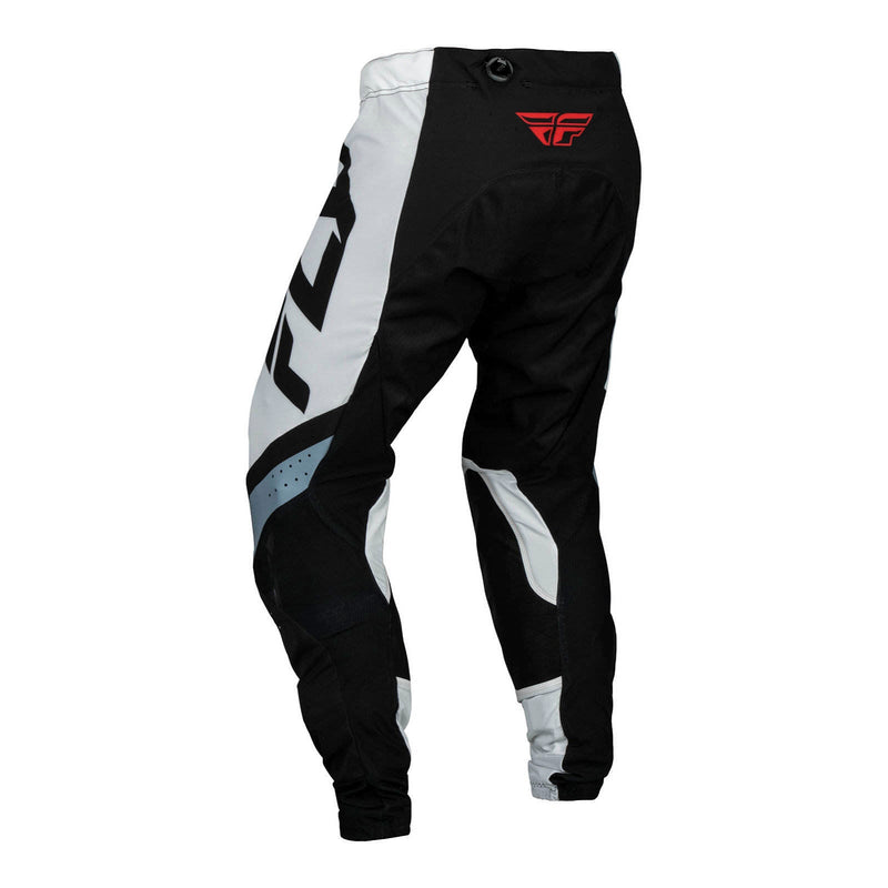 Fly Racing 2024 Lite Pants - Black / White / Denim Grey Size 34