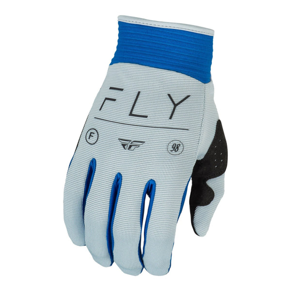 Fly Racing 2024 - Womens F-16 Gloves - Arctic Grey / Blue Size Small