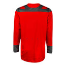 Fly Racing F-16 Jersey - Red / Charcoal / White Size Small