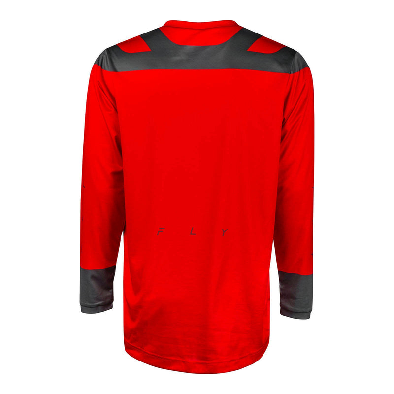 Fly Racing F-16 Jersey - Red / Charcoal / White Size Small