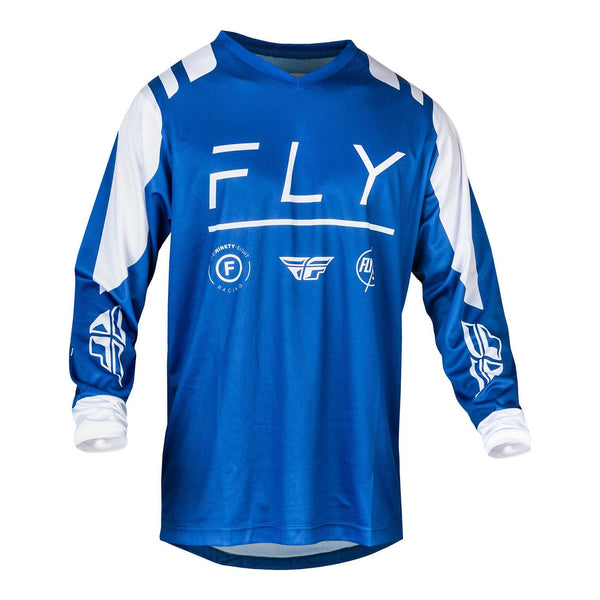 Fly Racing 2024 F-16 Jersey - True Blue / White Size Medium