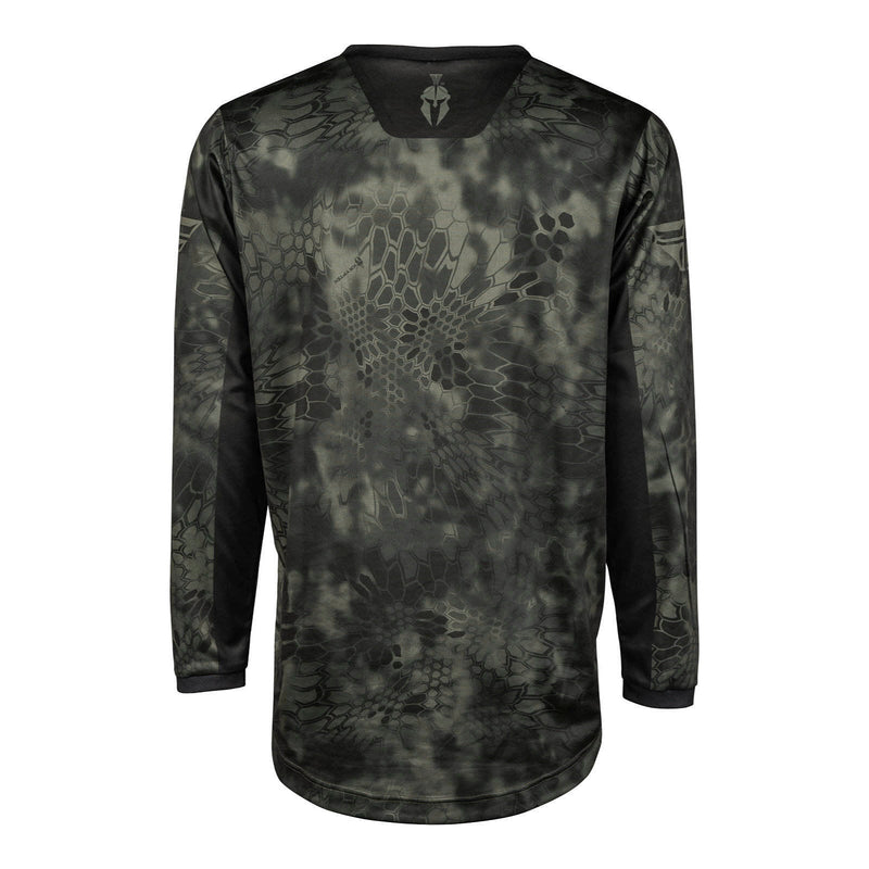 Fly Racing F-16 S.E. Kryptek Jersey - Moss Grey / Black Size 2XL