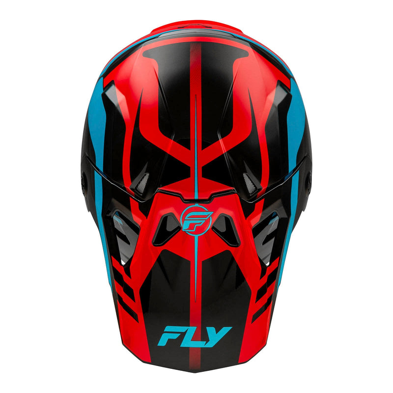 Fly Racing 2024 Formula CP Krypton Helmet - Red / Black / Blue Size Medium 58cm
