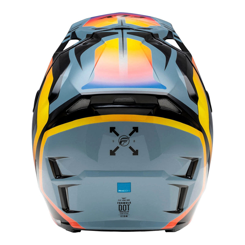 Fly Racing 2024 Formula CP Krypton Helmet - Grey/Black/Electric Fade Size Small 56cm