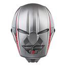 Fly Racing Kinetic Drift Charcoal Light Grey Red Off Road Helmet Size XL 61 62cm