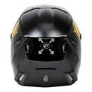 Fly Racing Kinetic Menace - Black / Sunrise Off Road Helmet Size XL 62cm