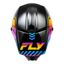 Fly Racing Kinetic Menace - Black / Sunrise Off Road Helmet Size XL 62cm
