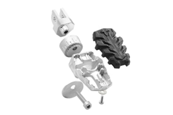 Sw Motech Footrest Evo . Pivotable, Teethed Elements Offer 36 Possible Settings