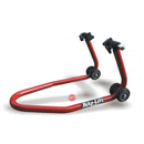 Bike Lift FS-10/H Tall Front Paddock Motorcycle Stand Adjustable Red