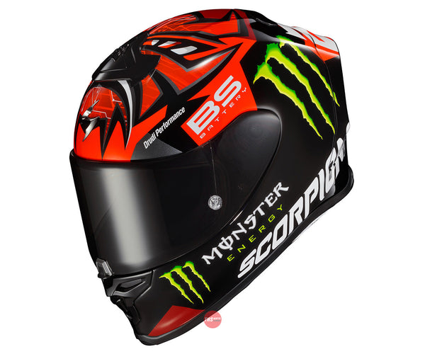 Scorpion Exo-R1 Air Fabio Quartararo Monster Replica Motorcycle Helmet Size Small 55-56cm