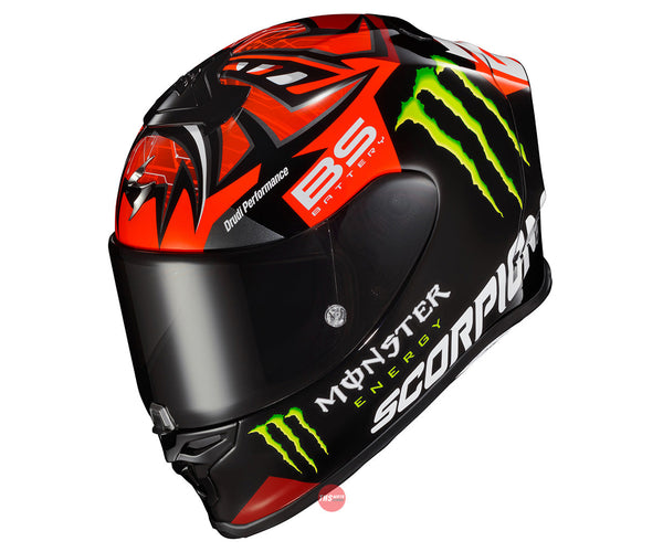 Scorpion Exo-R1 Air Fabio Quartararo Monster Replica Motorcycle Helmet Size Large 59-60cm