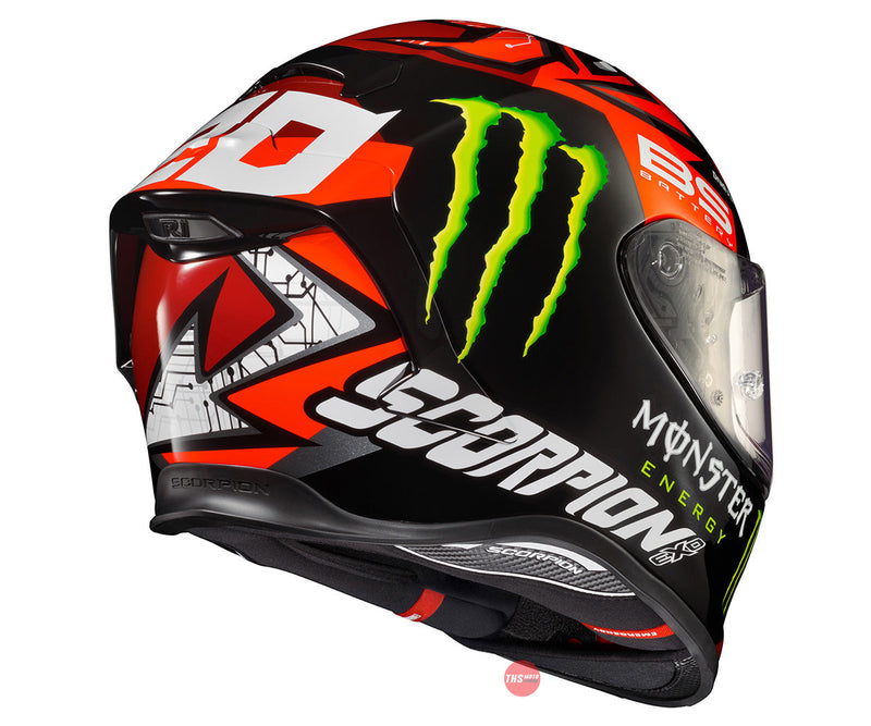 Scorpion Exo-R1 Air Fabio Quartararo Monster Replica Motorcycle Helmet Size XL 61-62cm
