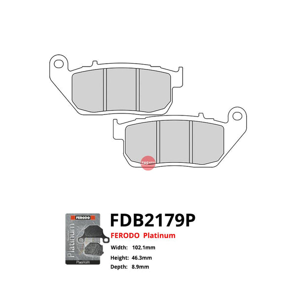 Ferodo Motorcycle Brake Pads Platinum FDB2179P
