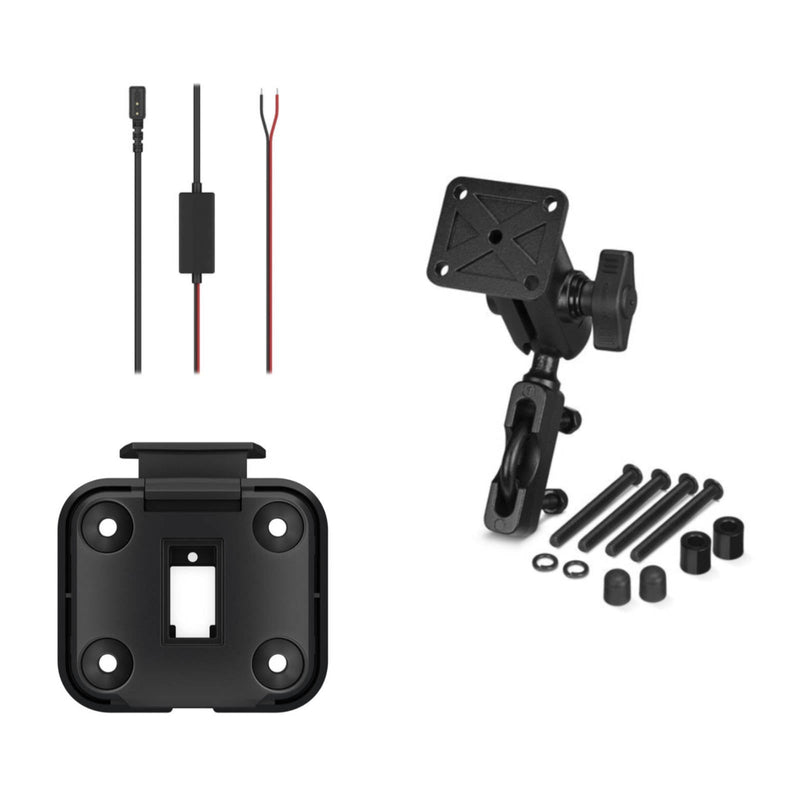 Garmin Handlebar Mount Kit + M/c Bracket & Power Cable