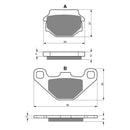 Goldfren Brake Pads Sintered Sports GF005 - S3 ( PH75 )