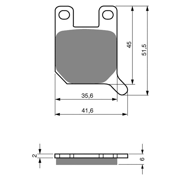 Goldfren Brake Pads Sintered Sports GF008 - S3 ( PH88 )