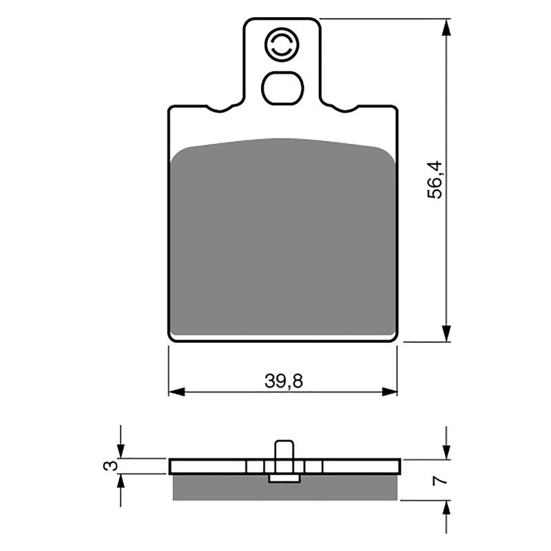Goldfren Brake Pads Sintered Sports GF038 - S3 ( PH08 )