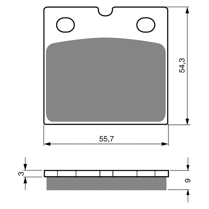 Goldfren Brake Pads Sintered Sports GF081 - S3 ( PH01 ) Br