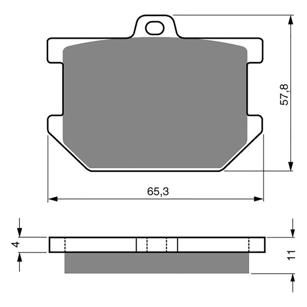 Goldfren Brake Pads Sintered Sports GF082 - S3 ( PH05 )
