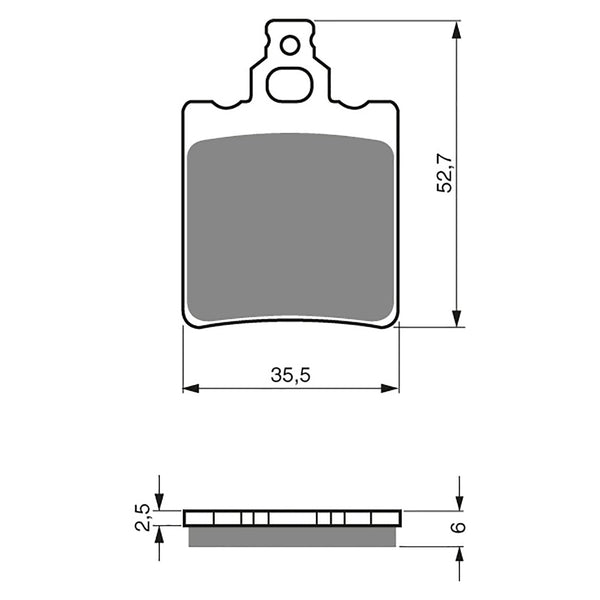 Goldfren Brake Pads Offroad Racing GF096 - K5 ( PR149 )