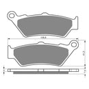 Goldfren Brake Pads Sintered Sports GF106 - S3 ( PH270 )