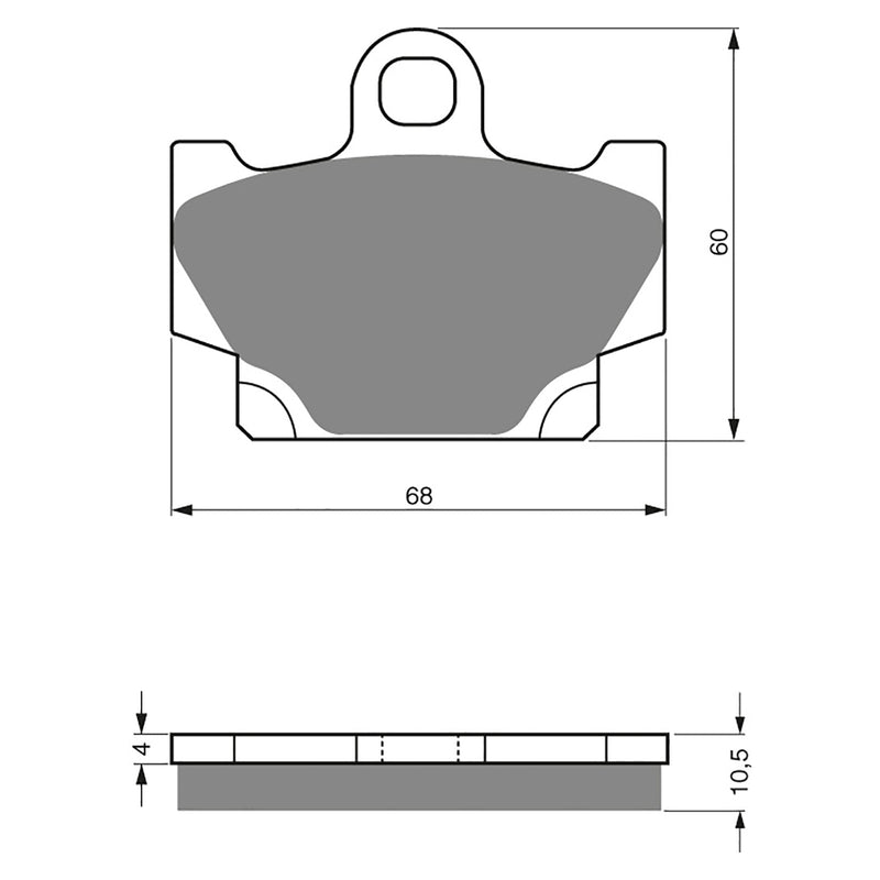 Goldfren Brake Pads Sintered Sports GF113 - S3 ( PH21 )