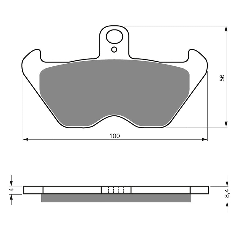 Goldfren Brake Pads Sintered Sports GF117 - S3 ( PH391 )