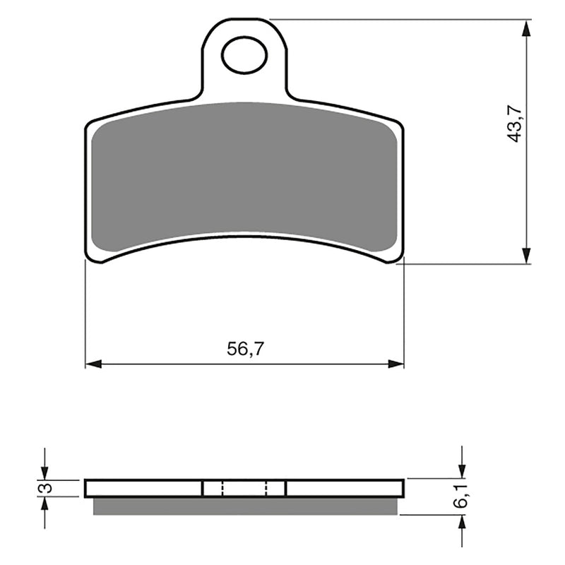 Goldfren Brake Pads Sintered Sports GF143 - S3 ( PH274 )