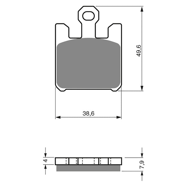 Goldfren Brake Pads Sintered Sports GF200 - S3 ( PH328 )