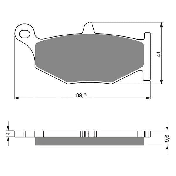 Goldfren Brake Pads Sintered Sports GF241 - S3 ( PH364 )