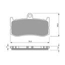 Goldfren Brake Pads Sintered Sports GF296 - S3 ( PH424 )