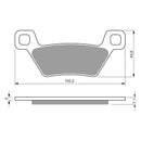 Goldfren Brake Pads Offroad Racing GF314 - K5