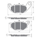 #369 / S3 GOLDFREN SINTERED SPORTS ( P489 )