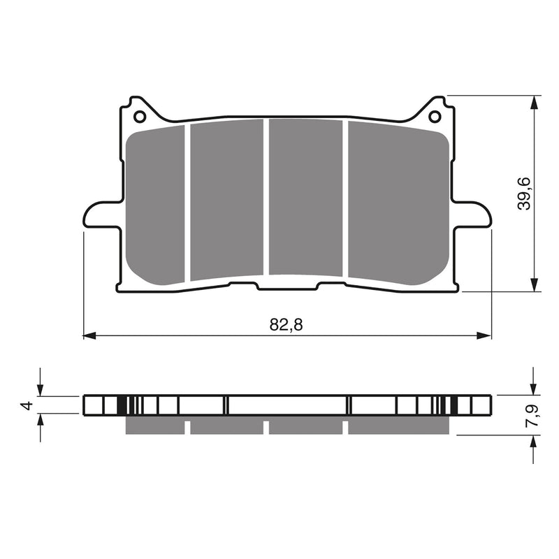 #379 / S3 GOLDFREN SINTERED SPORTS ( PH503 )