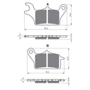 GOLDfren Brake Pads Sintered Sports GF387 - S3