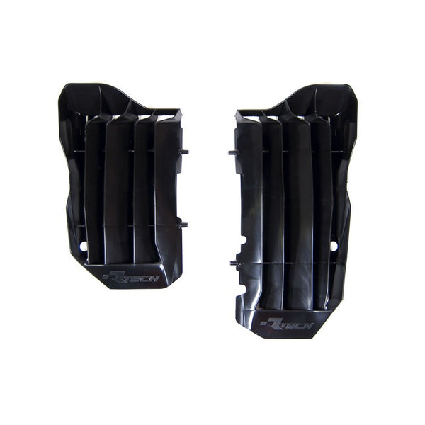 Rtech Radiator Louvers Full Coverage & Stronger Than Stock Louver Crf450R Crf450Rx 17-20 Black