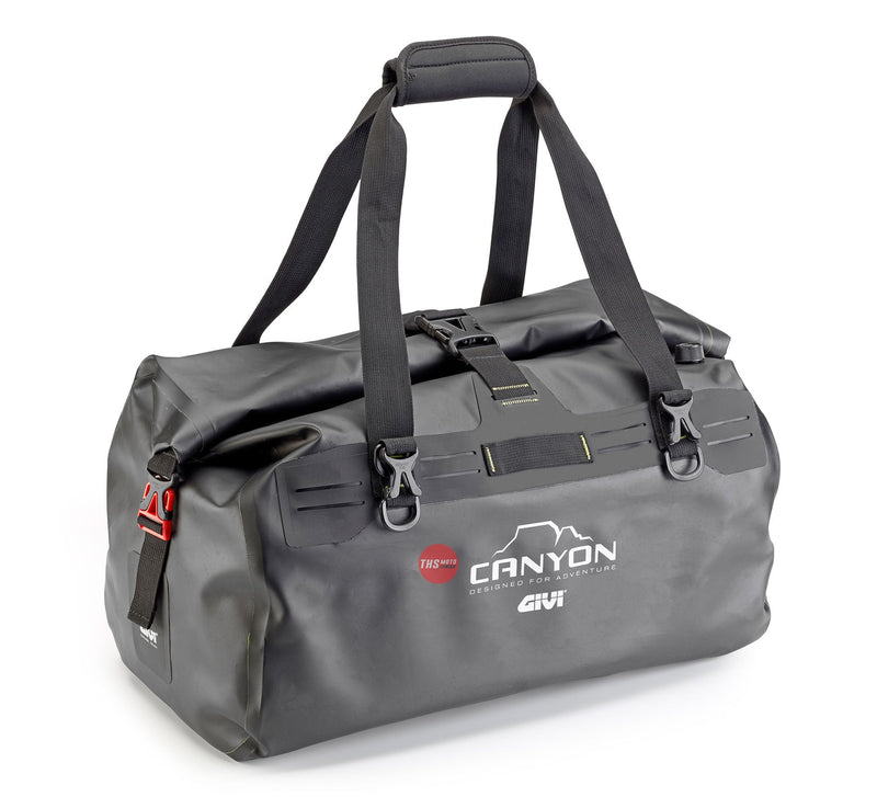 Givi Cargo Bag Roll Top Waterproof 40LT Modular With GRT702/GRT714/T520 GRT712B