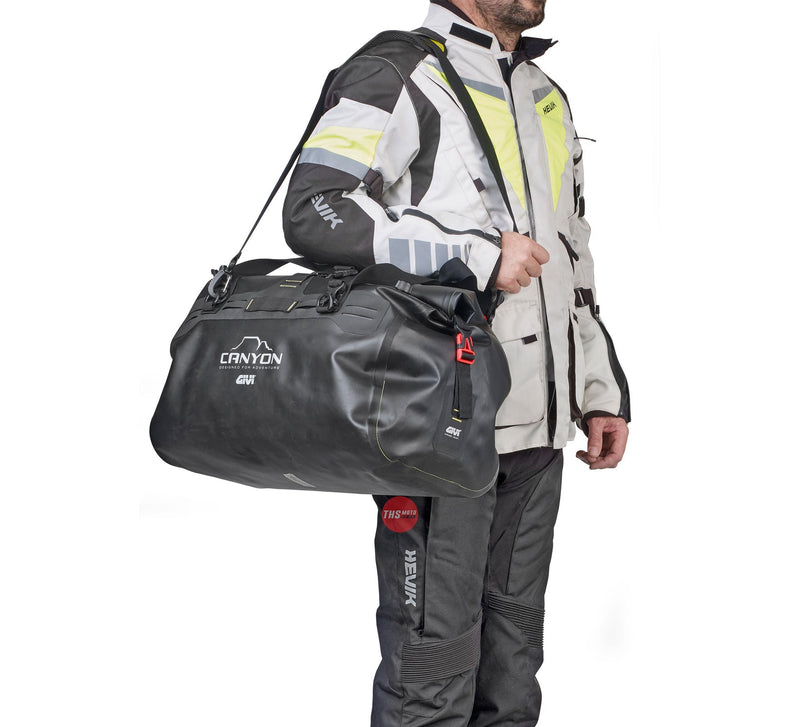 Givi Cargo Bag Roll Top Waterproof 40LT Modular With GRT702/GRT714/T520 GRT712B