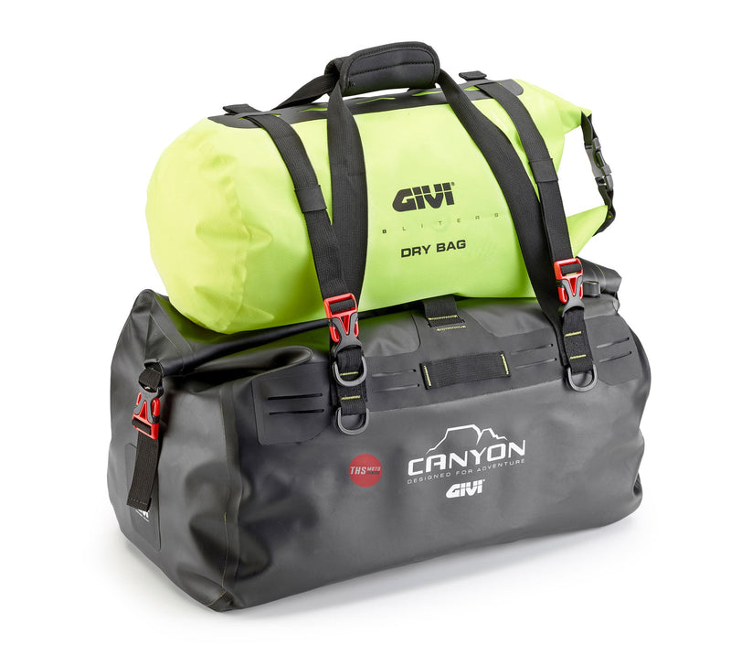 Givi Cargo Bag Roll Top Waterproof 40LT Modular With GRT702/GRT714/T520 GRT712B
