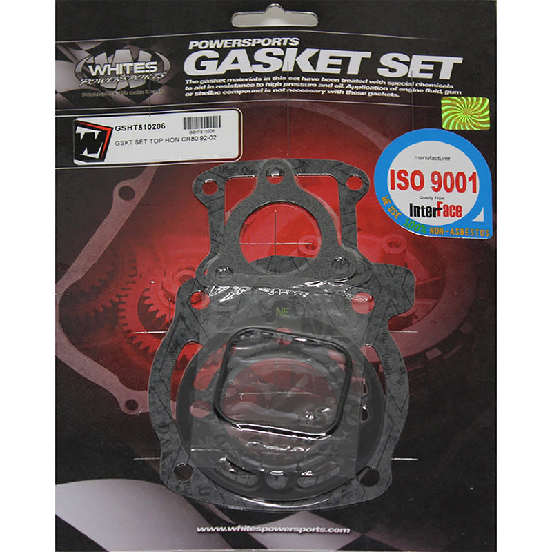 Whites Gasket Set Top Honda CR80 92-02