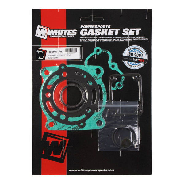 Whites Motorcycle Parts Gasket Kit Top Kawasaki