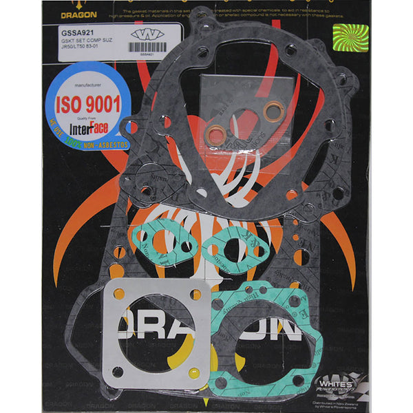Whites Gasket Set Complete Suzuki JR50/LT50 83-01