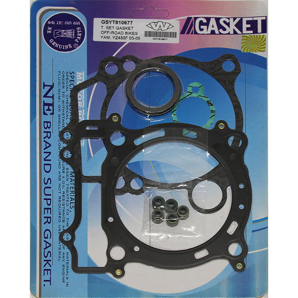 Whites Gasket Set Top Yamaha YZ450F 03-05