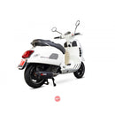 Vespa GTS 125 09-17 0-0 Exhaust Full System Serket Black Ceramic