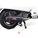 Vespa GTS 125 09-17 0-0 Exhaust Full System Serket Black Ceramic