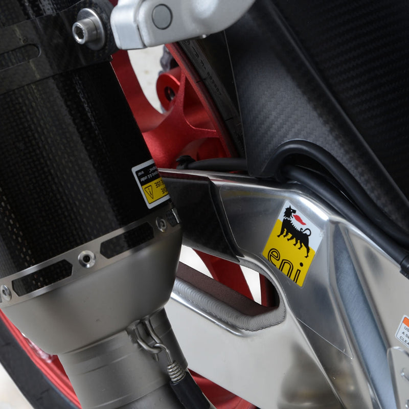 R&G Carbon Fibre Swingarm Guard Aprilia Tuono V4 '15-