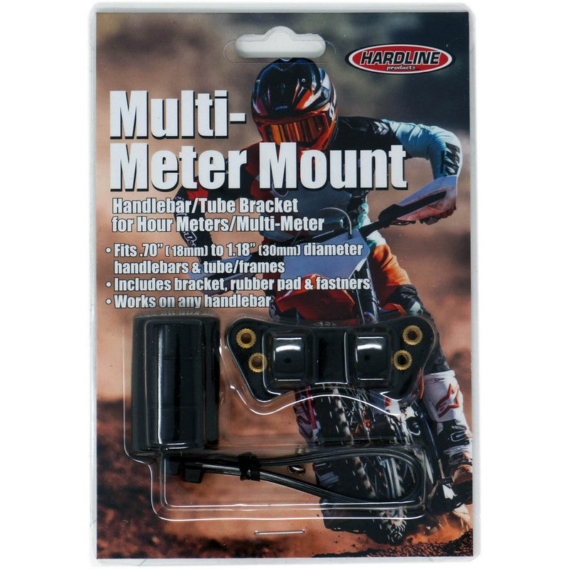 Hardline Multimeter Mount Bracket For Handlebar Or Tube Installation Of Products Hour Meters.