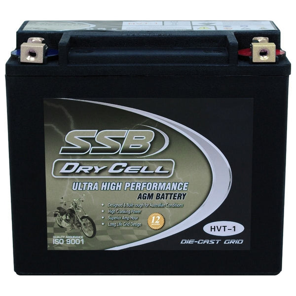 Super Start Motorcycle And Powersports Battery Agm 12V 18Ah 450Cca By Ssb Ultra High Performance Dry Cell