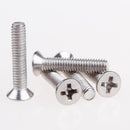Whites Screw 4X15 Flat C/sunk PKT=50 (thread Pitch 4 X 0.7)
