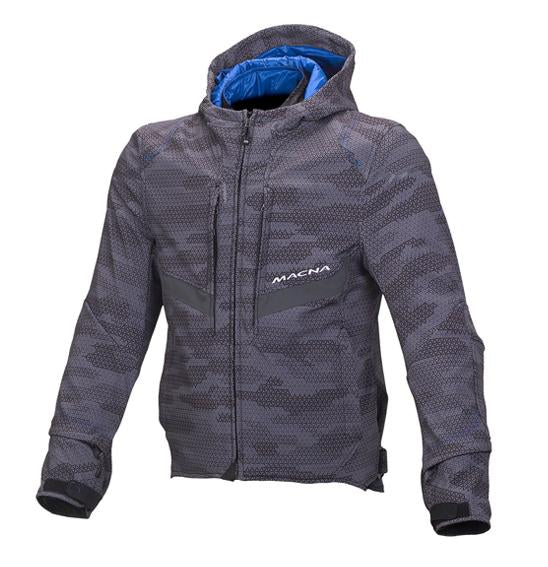 Macna Jacket Habitat Camo Grey Blue Size XL